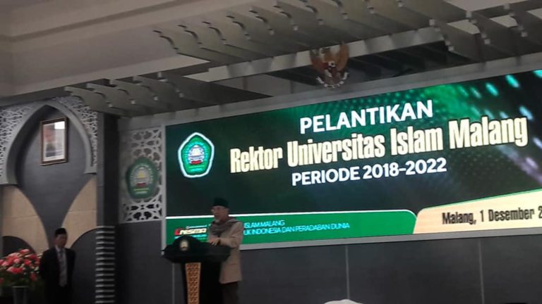 Pelantikan Rektor Universitas Islam Malang Periode 2018 – 2022