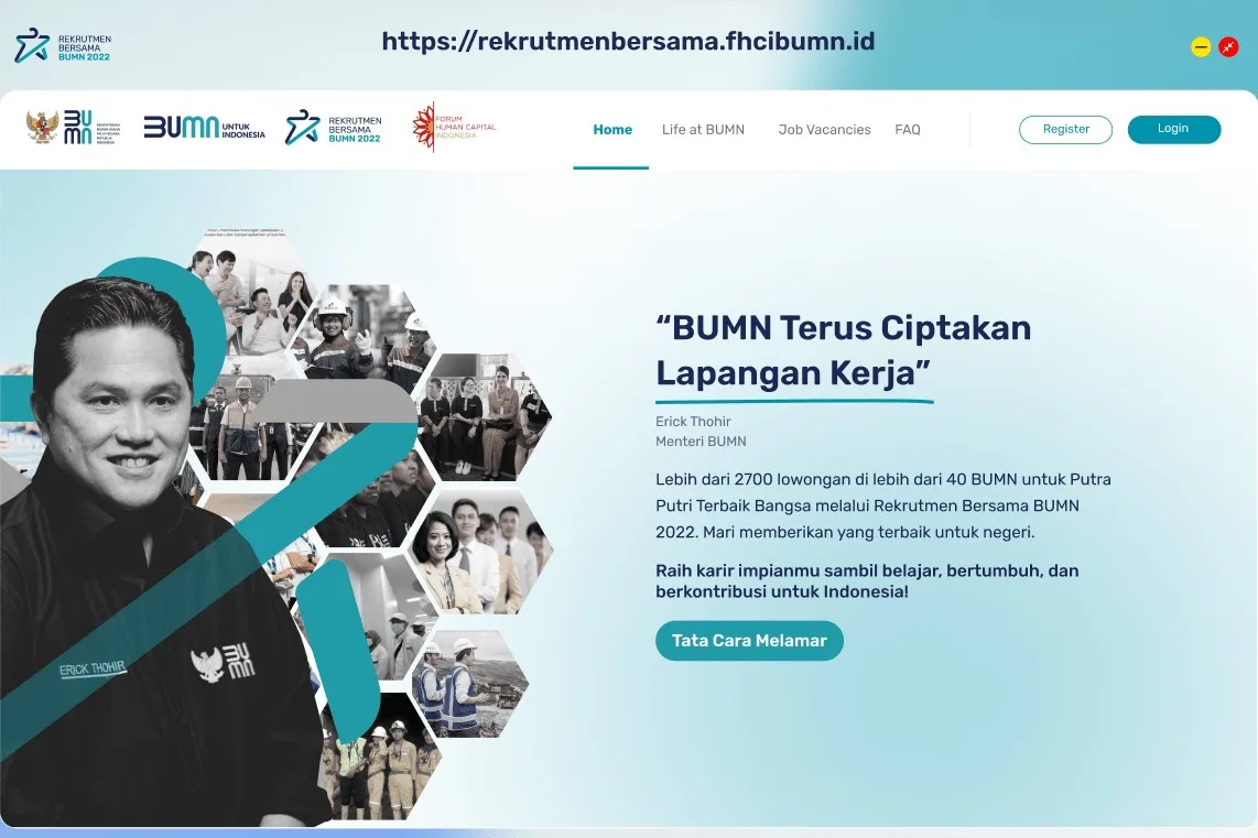 Rekrutmen Bersama BUMN 2022