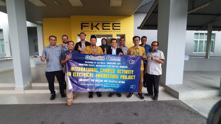 Lawatan Prodi Teknik Elektro Unisma ke FKEE UTHM Malaysia dalam Rangka Kolaborasi Penelitian